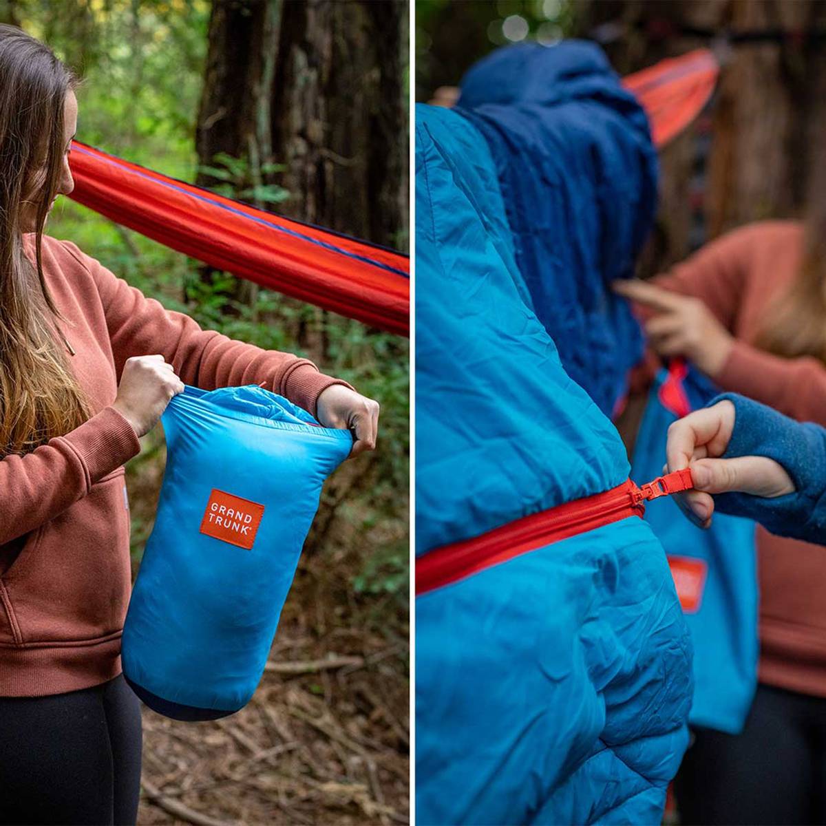 Grand Trunk 360 ThermaQuilt Blue/Navy Blue
