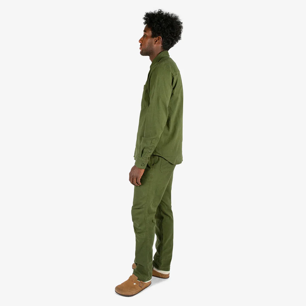 Topo Designs Dirt Shirt M olive