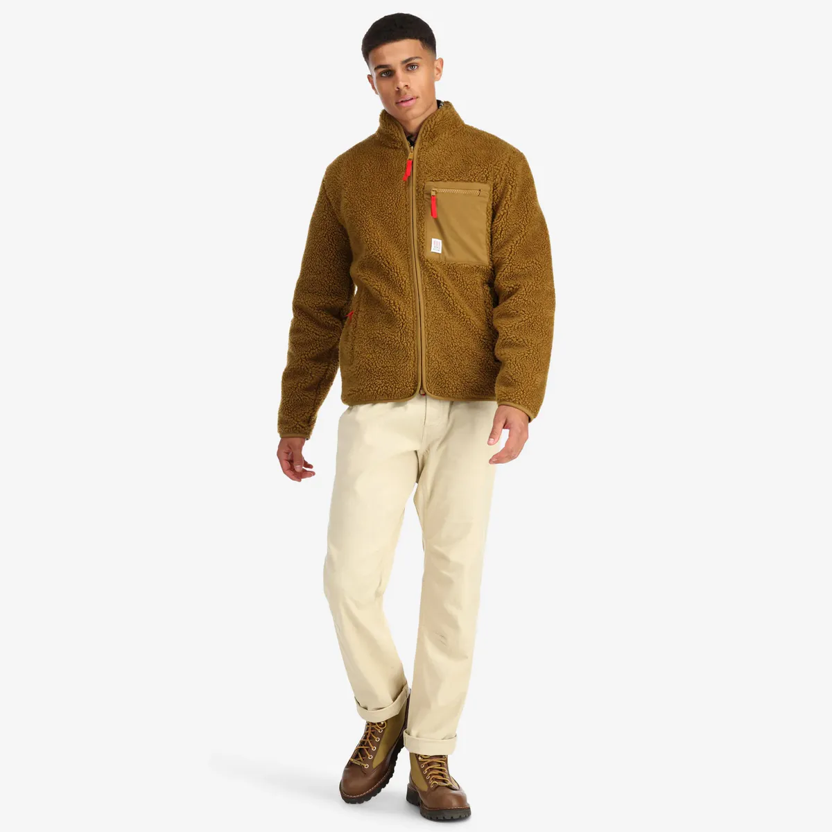 Topo Designs Sherpa Jacket Men's dark khaki